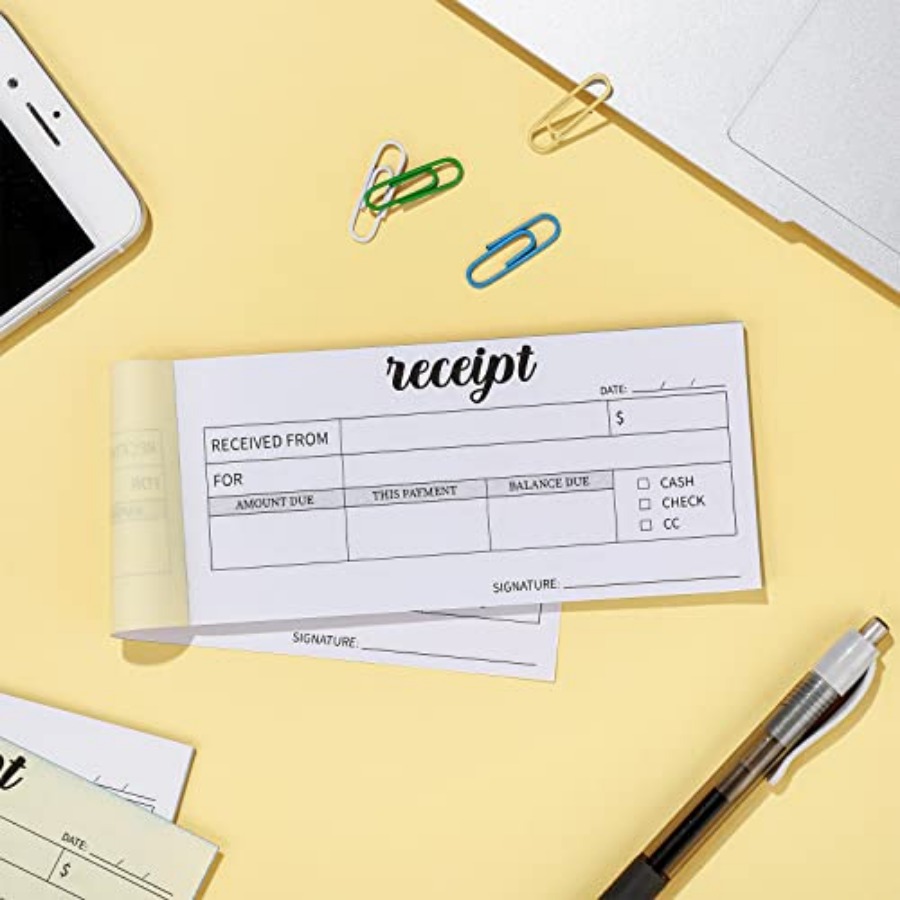 4 Pieces Receipt Books Carbonl - Carbon Copy Book reseña y precio