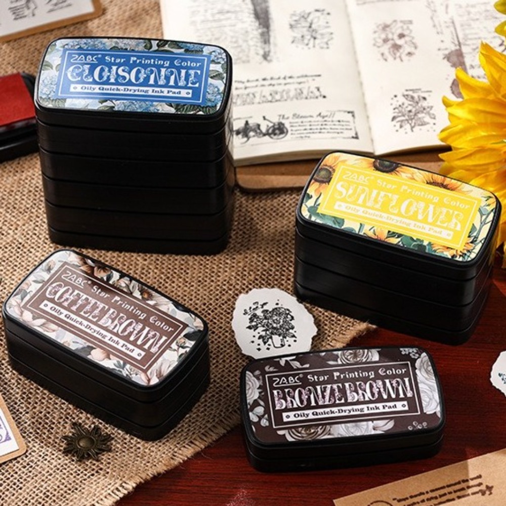 Portable Colorful Ink Pad Rect - Self Inking Stamp reseña y precio