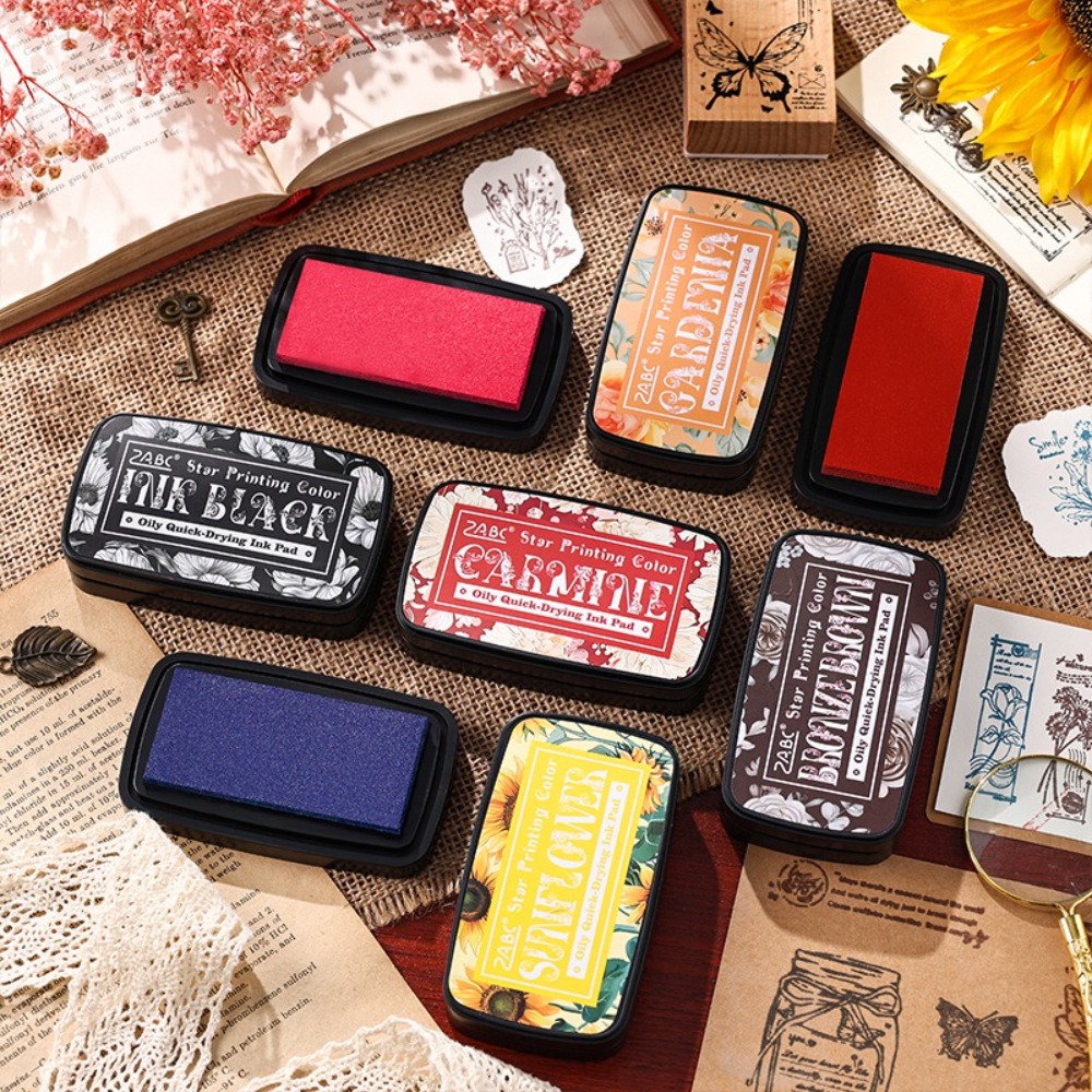 Portable Colorful Ink Pad Rect - Self Inking Stamp reseña y precio