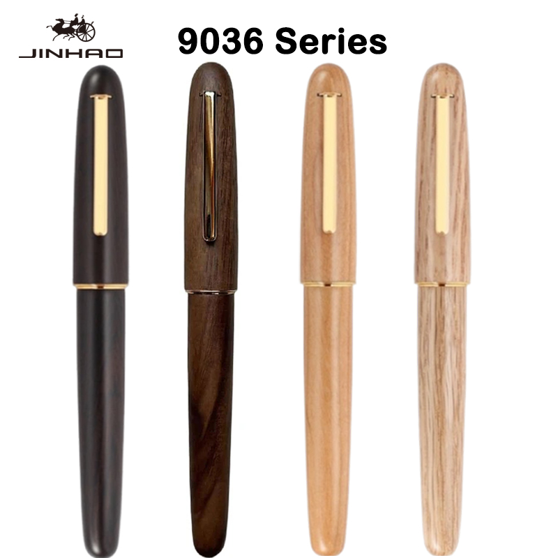 JINHAO 9036 Natural Wood Handm - Office Stationery Supply Business reseña y precio