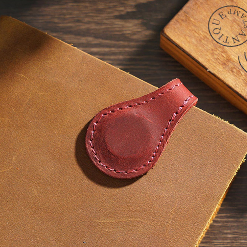Magnetic Leather Bookmark Doub - Bookmark Magnetic Clip reseña y precio