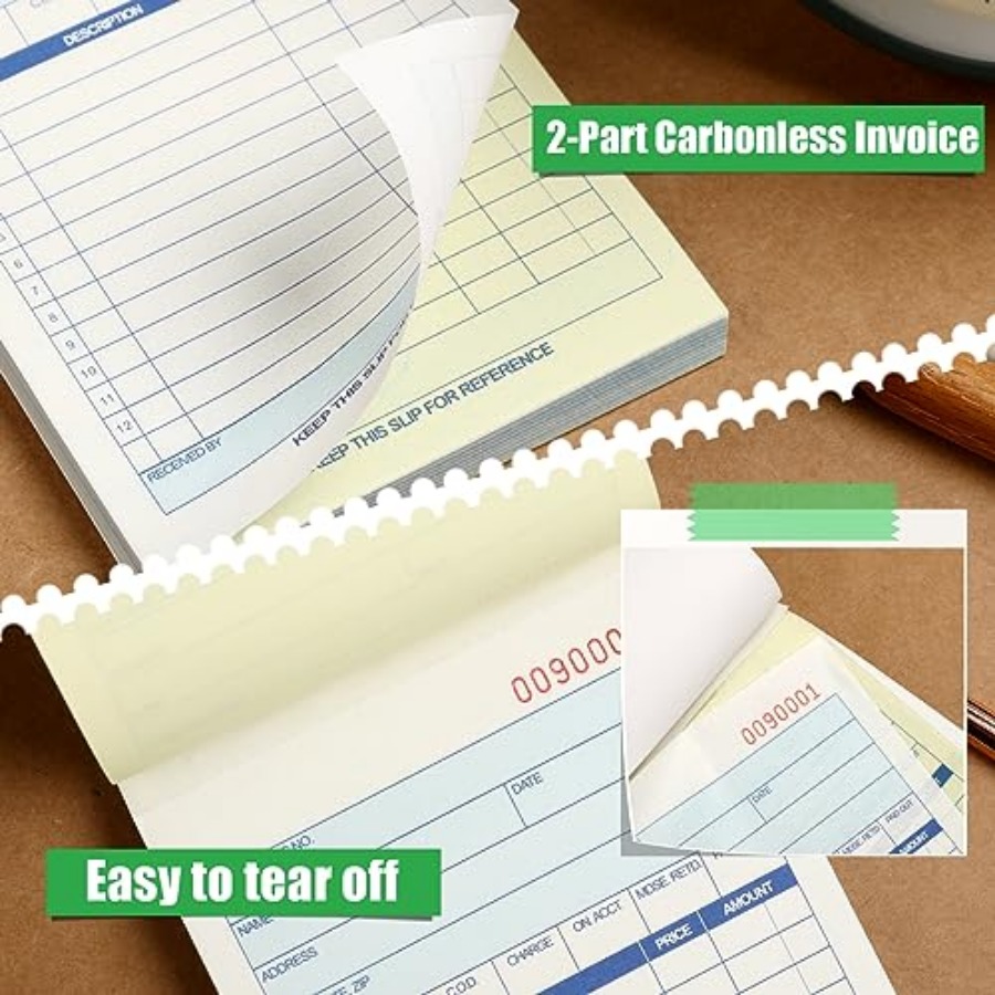 Pads Sales Order Books 2 Part  - Carbon Copy Book reseña y precio