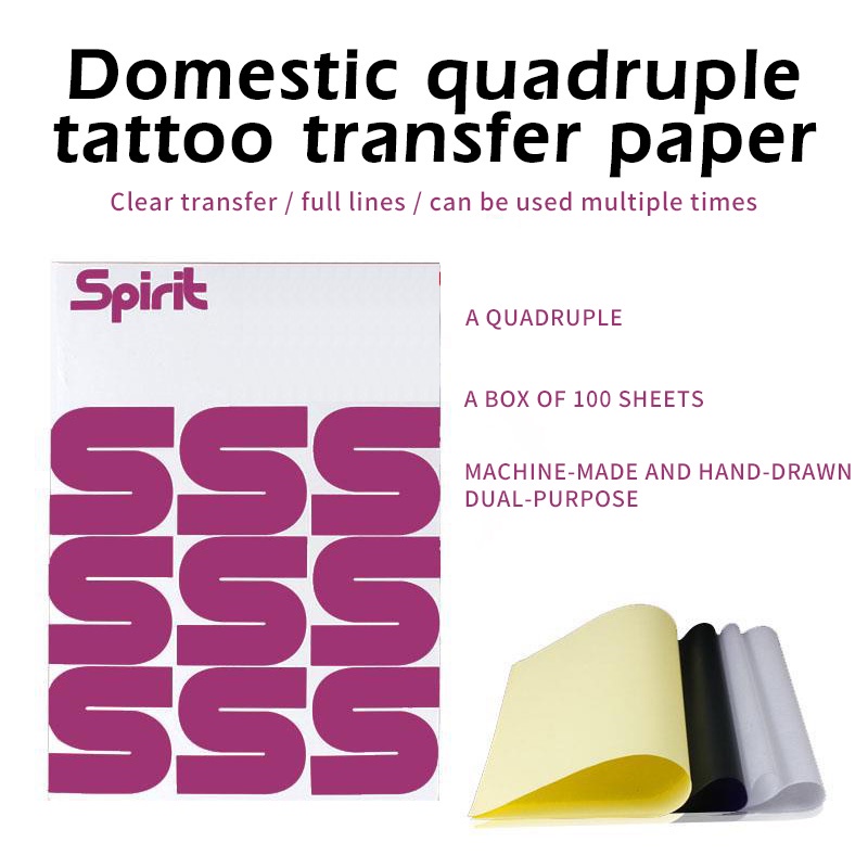 10/15/100pcs Tattoo Transfer P - Carbon Copy Book reseña y precio