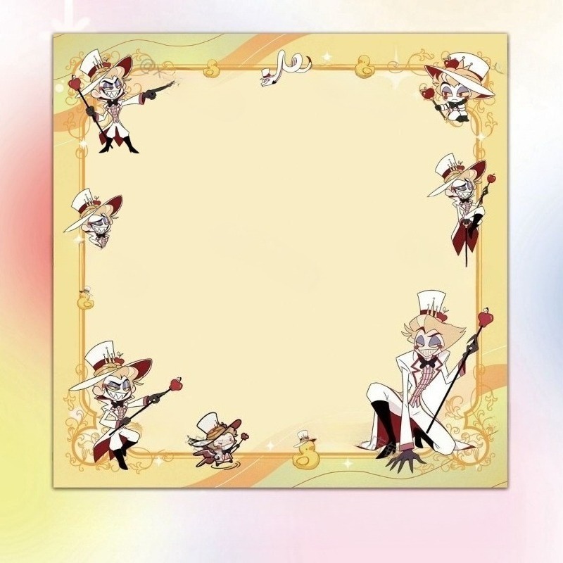 4Pcs Hazbin Hotel Zestial & Al - Stationery Warehouse reseña y precio