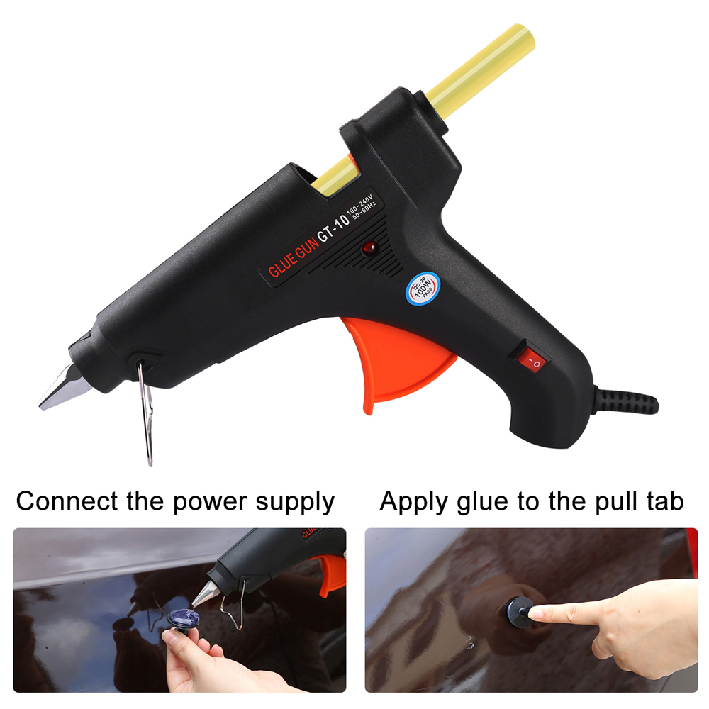 100W Hot Melt Glue Gun 100-240 - Glue Stick Pack reseña y precio