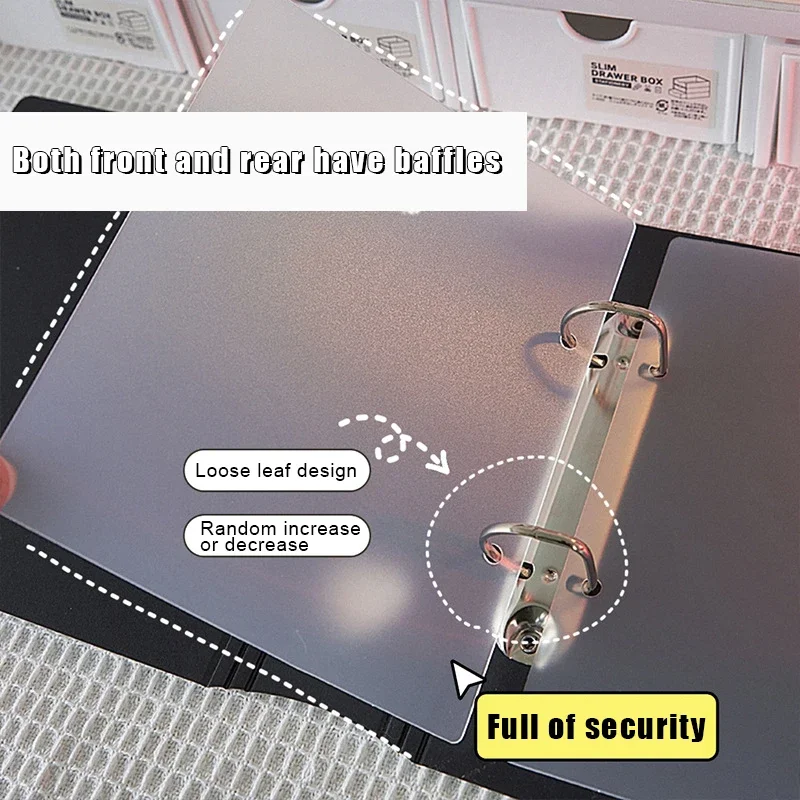 Kawaii A4/A5 Binder Photocard  - Binding Comb Plastic reseña y precio