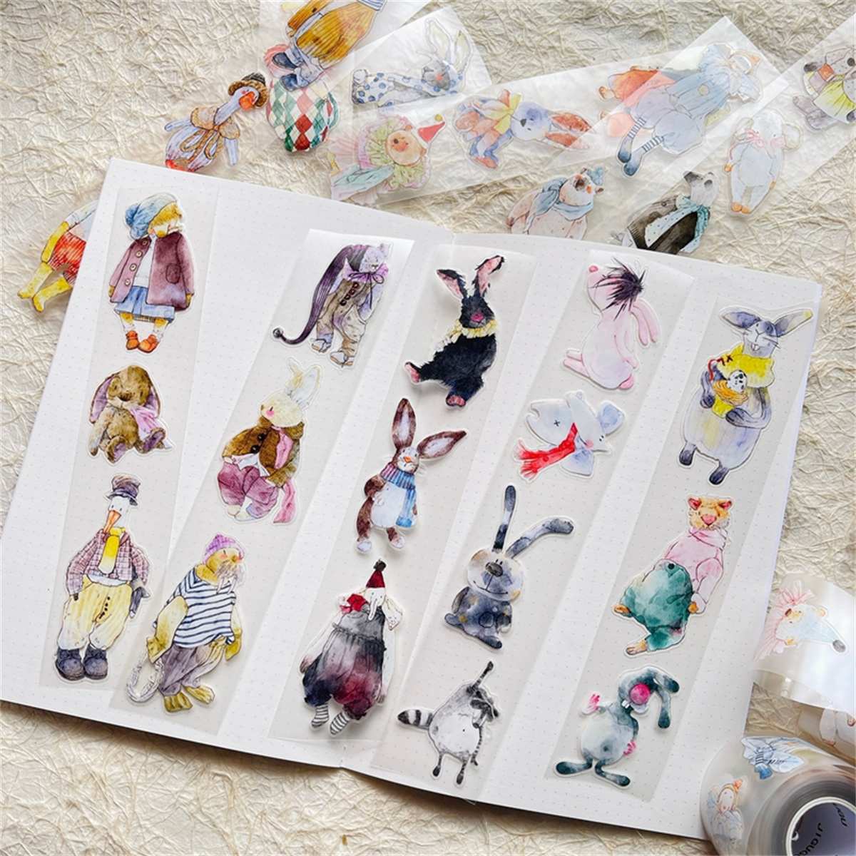 DingDing Studio Vintage Lovely - Washi Tape Set reseña y precio