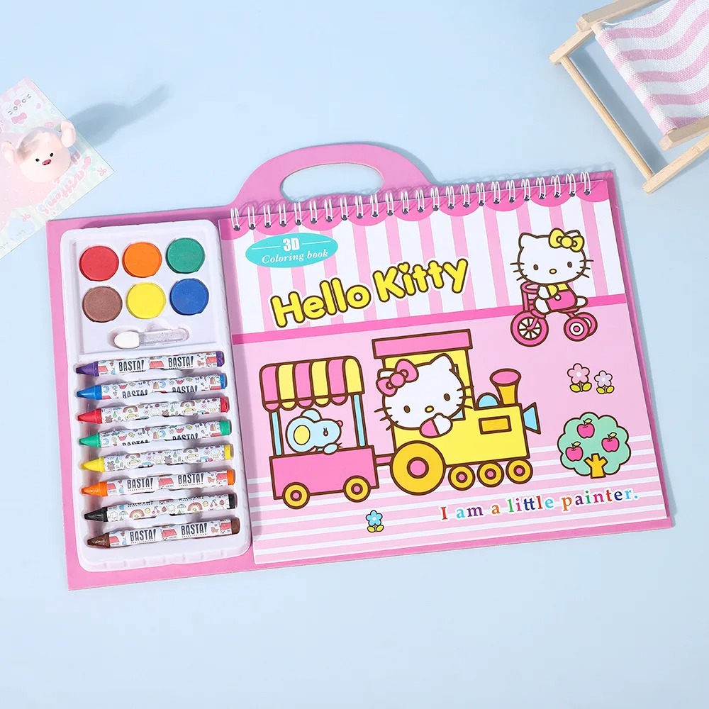 new 2026 Anime Sanrio Crayon D - Stationery Supply reseña y precio