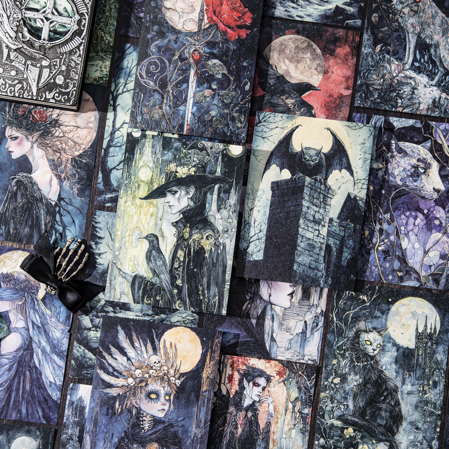 30sheets/bag Gothic Dark Fanta - Cardstock Paper Pack reseña y precio