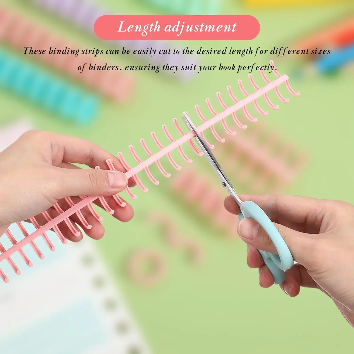 5-10PCS Comb Binding Spines Pl - Binding Comb Plastic reseña y precio