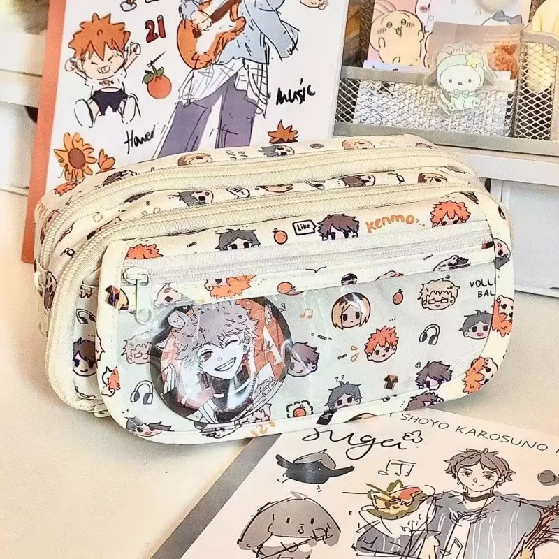 Anime Haikyuu!! Pain Pouch Kaw - Stationery Supply reseña y precio