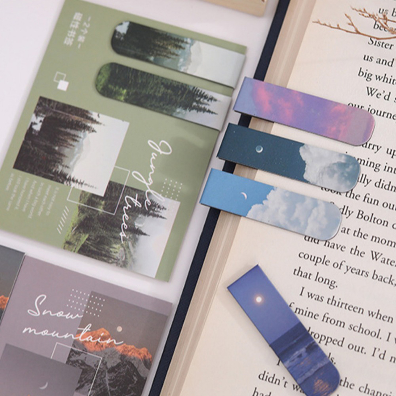 2Pcs/Set Fantasy Clouds Bookma - Paperclip Magnetic Set reseña y precio