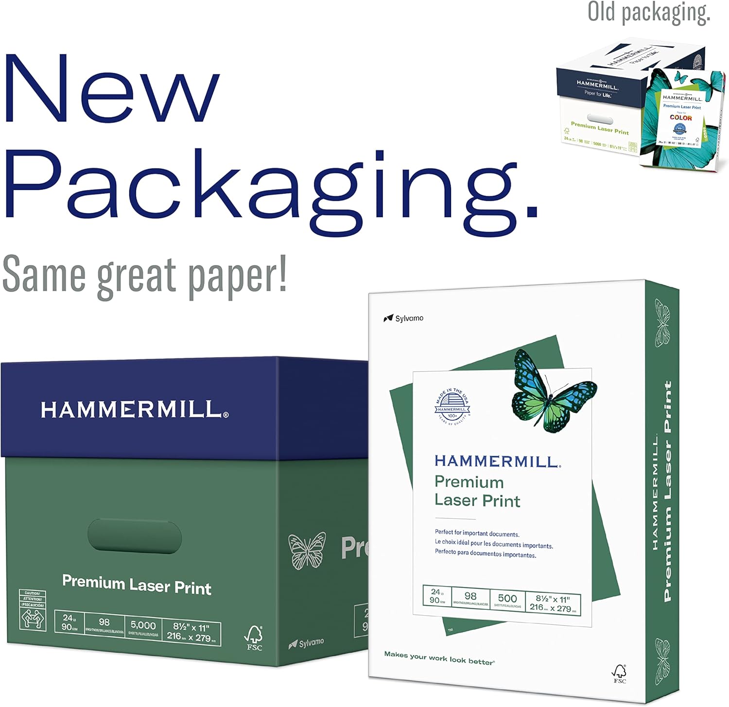 24lb Laser Printer Paper, 8.5x - Paper Punch 3 Hole reseña y precio