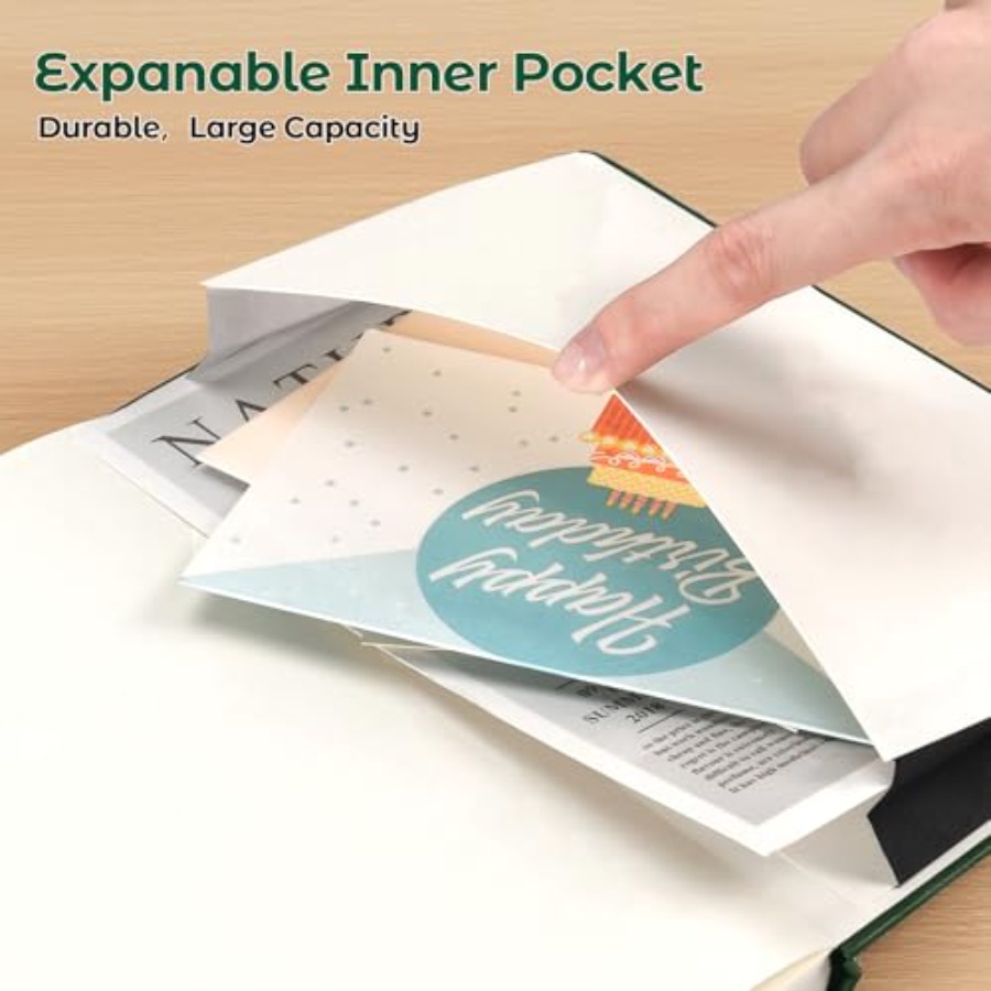 Paper Notebook, 5 Pack Hardcov - Journal Leather Hardcover reseña y precio