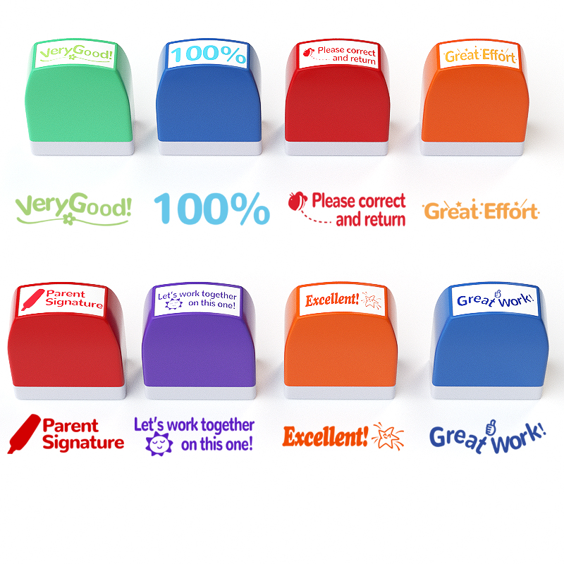 8 Teacher stamps Classroom Tea - Self Inking Stamp reseña y precio