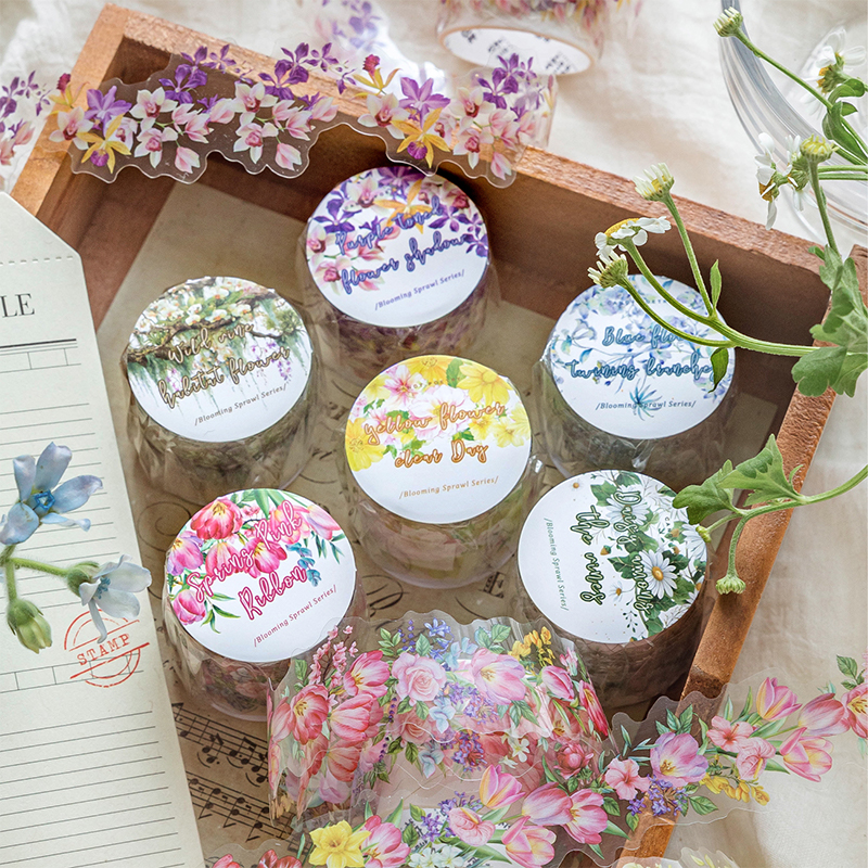 Floral Aesthetic Washi Tape Se - Ideal Stationery & Office Supply reseña y precio