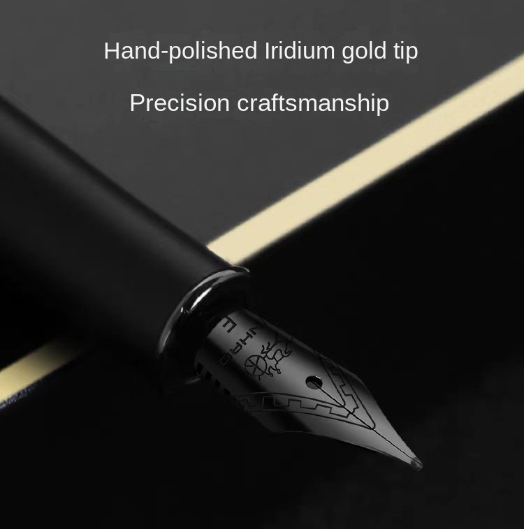 Jinhao 75 Metal Fountain Pen B - Office Stationery Supply Business reseña y precio