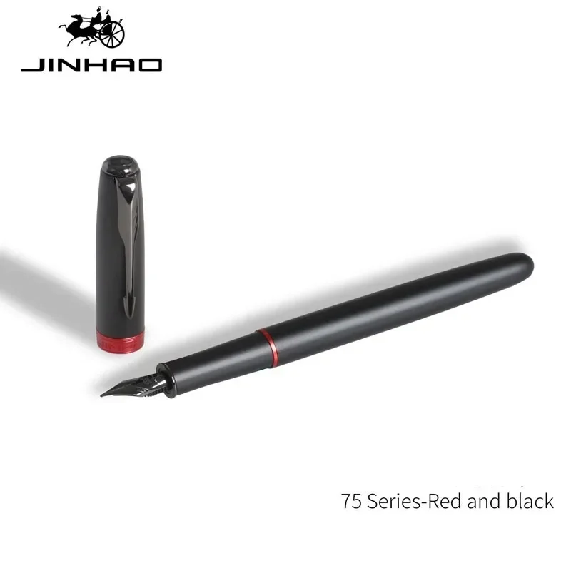 Jinhao 75 Metal Fountain Pen B - Office Stationery Supply Business reseña y precio
