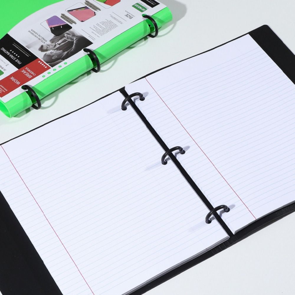 3 Ring Loose-leaf File Folder  - Paper Punch 3 Hole reseña y precio