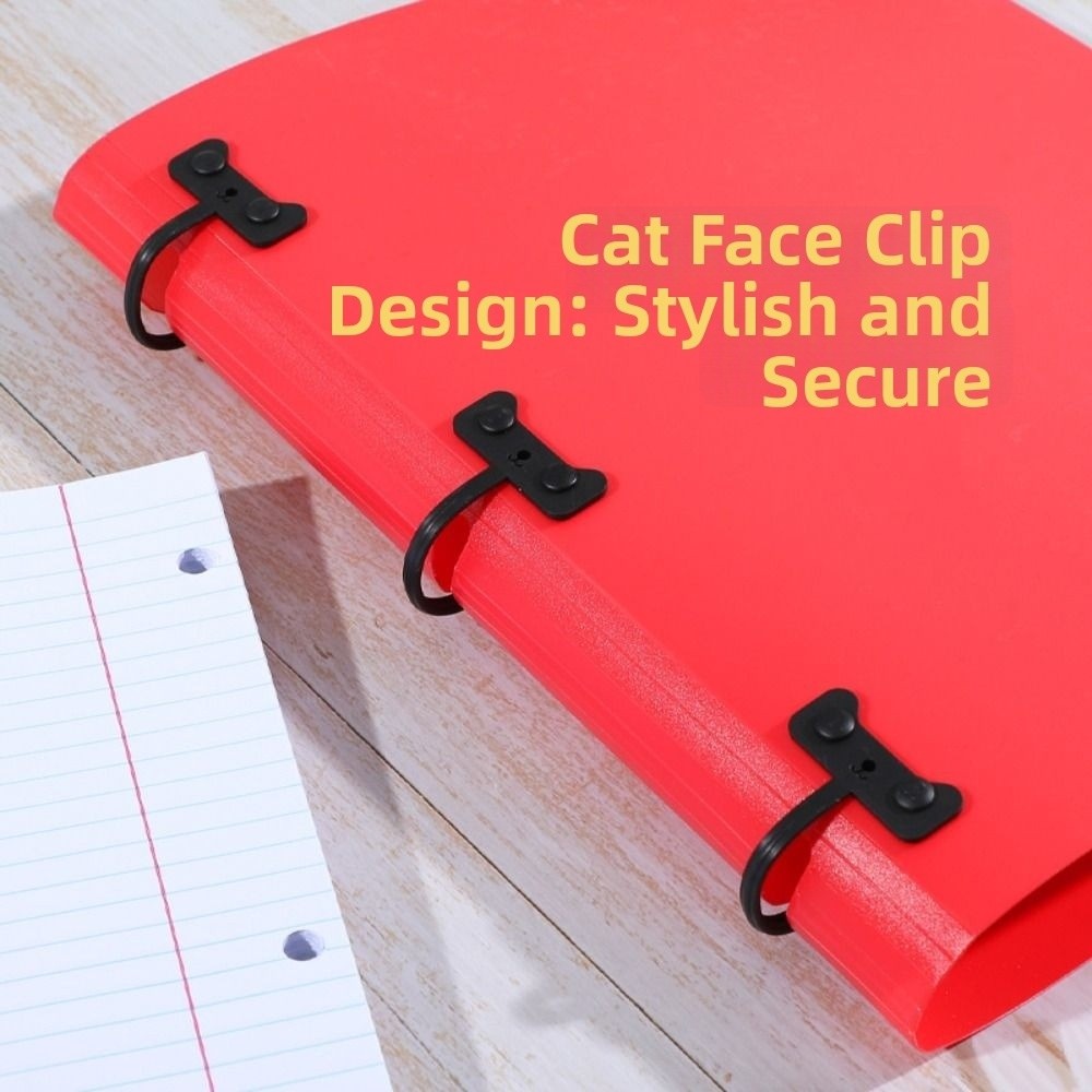 3 Ring Loose-leaf File Folder  - Paper Punch 3 Hole reseña y precio