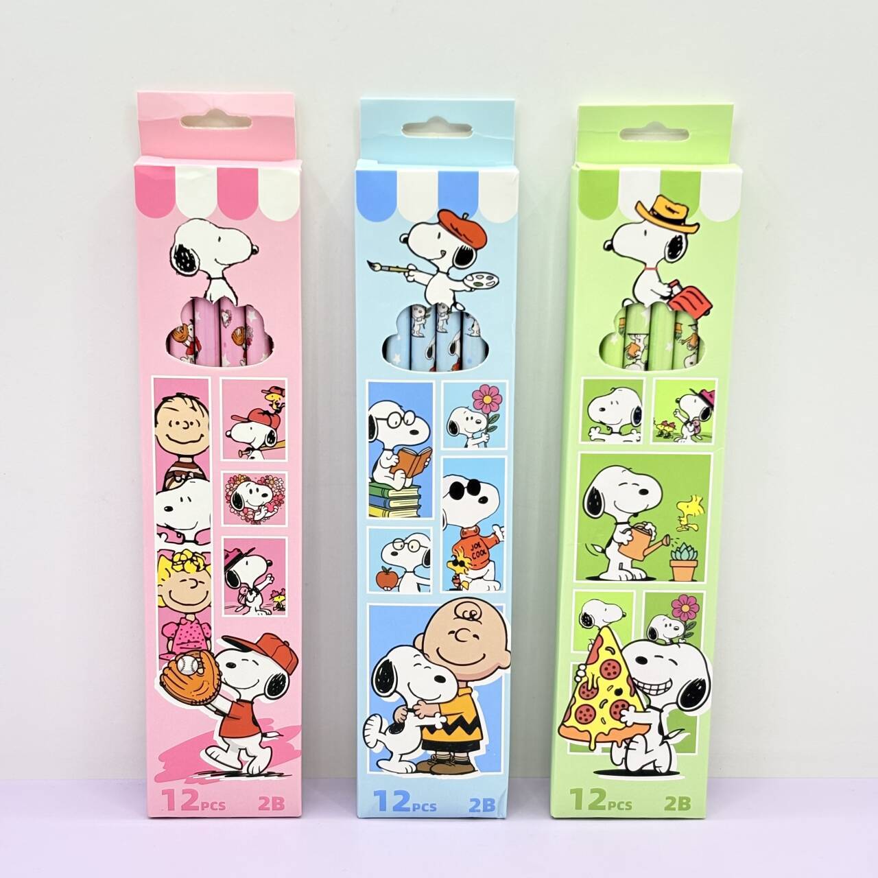 12/48PCS Snoopy pencil cartoon - Stationery Supply reseña y precio