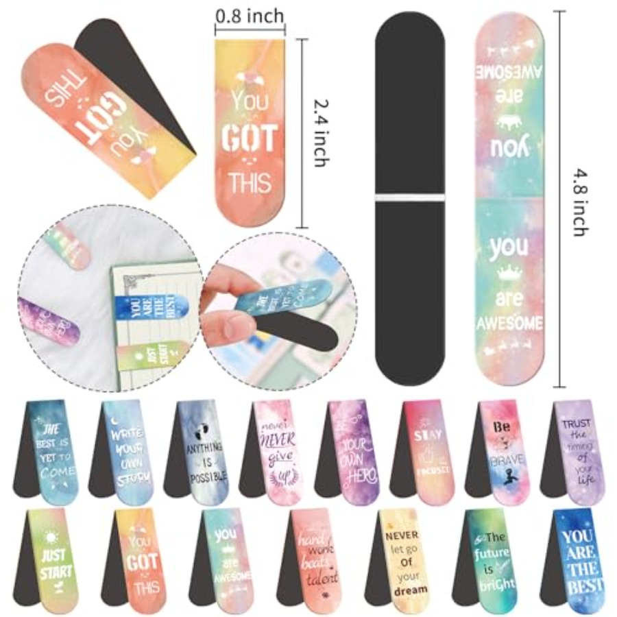 Magnetic Bookmarks - 15PCS Boo - Bookmark Magnetic Clip reseña y precio