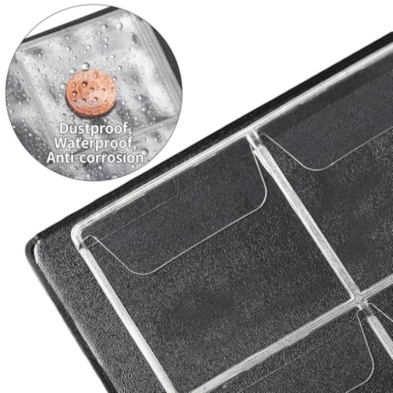 60Pocket Coin Collection Album - Binding Comb Plastic reseña y precio