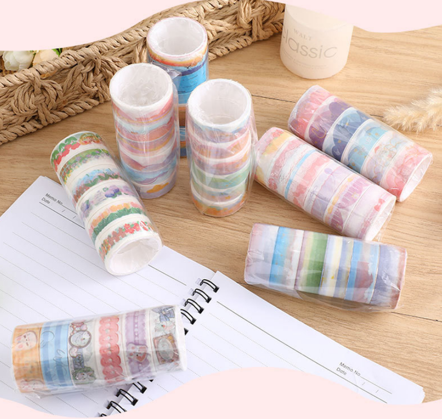 6roll/set Random Color Landsca - Washi Tape Set reseña y precio