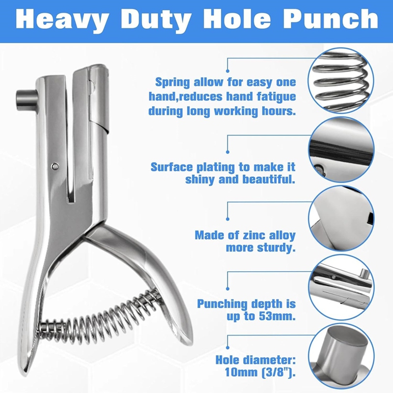 Deep Throat Heavy Duty Hand He - Paper Punch 3 Hole reseña y precio