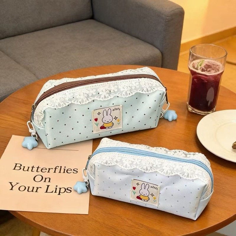 Minimalist Miffy Polka Dot Pen - Pencil Case Large reseña y precio