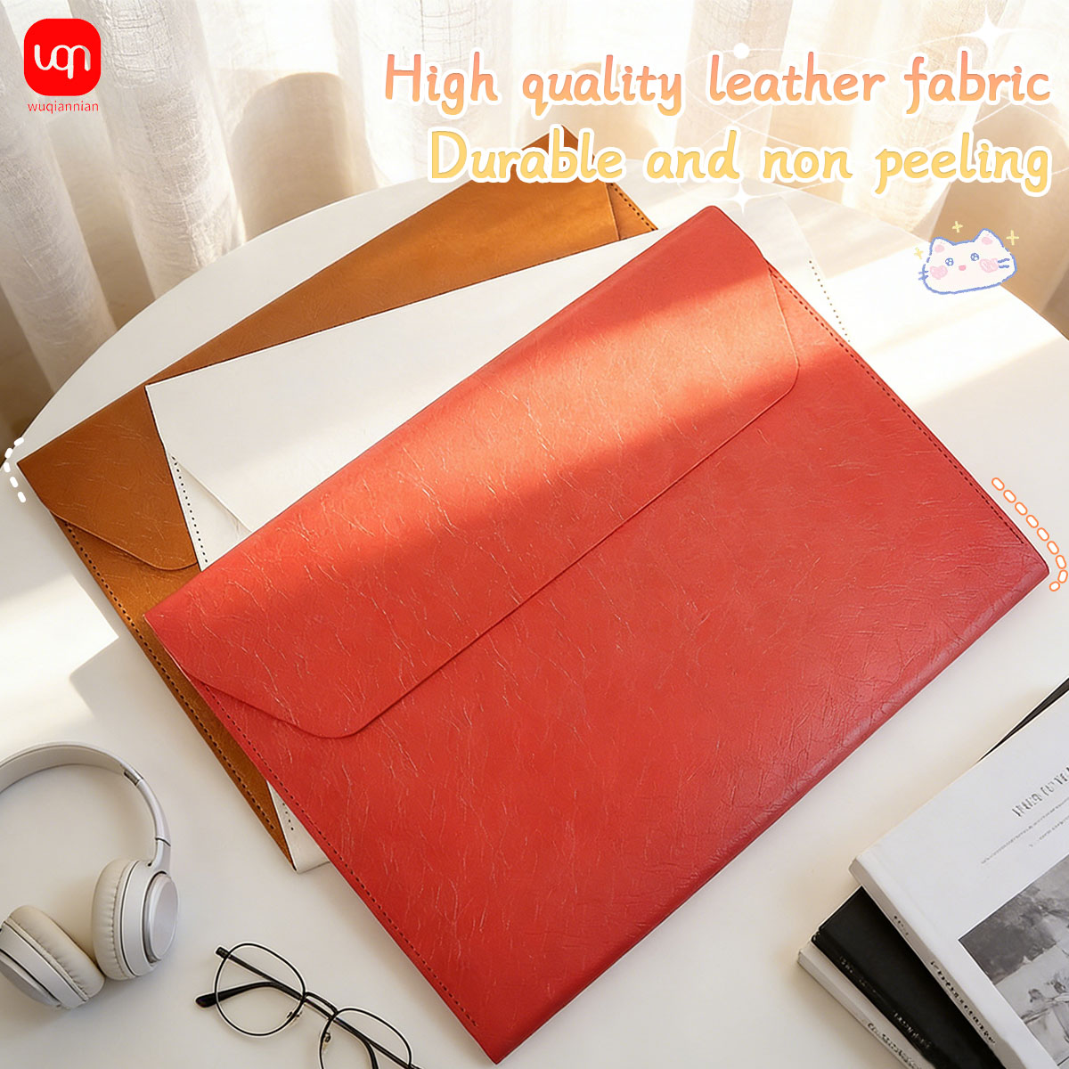 WQN-1PC A4 leather business do - Stationery Supplies Business reseña y precio