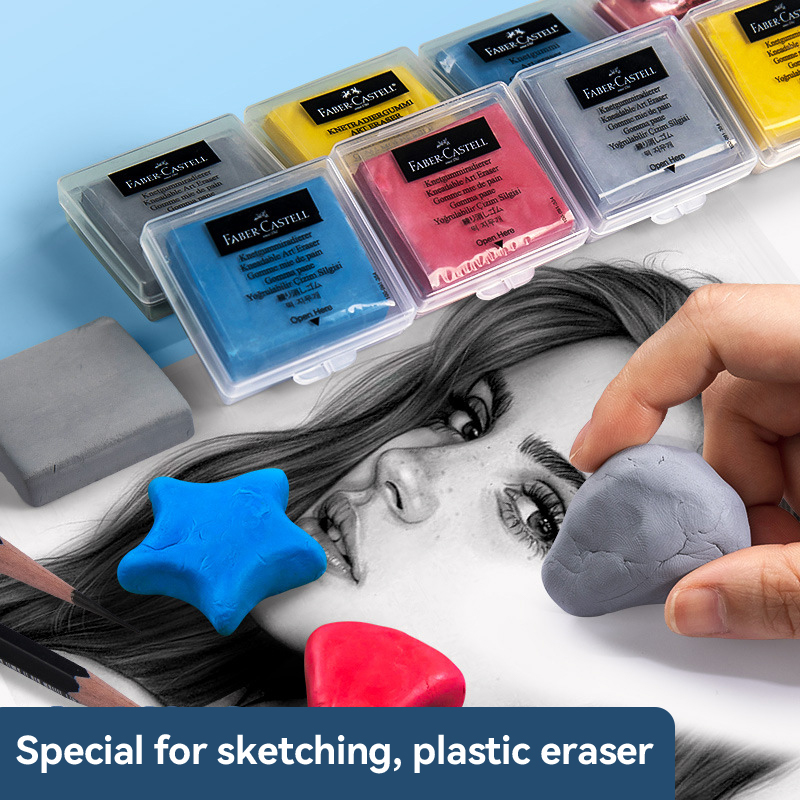 Faber-Castell Plasticity Rubbe - Rubber Eraser Kneaded reseña y precio