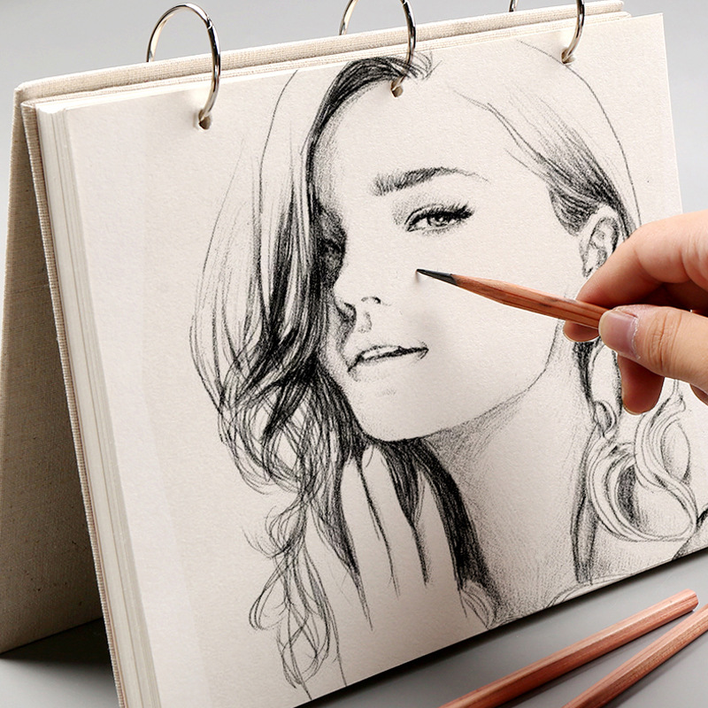 Ring-bound Loose-leaf 32K Thic - Art Sketchbook Ring reseña y precio