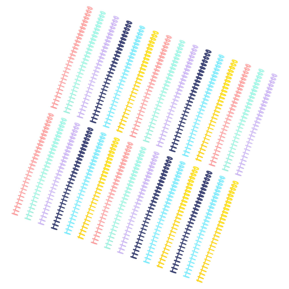 30Pcs Plastic Binding Spines C - Binding Comb Plastic reseña y precio