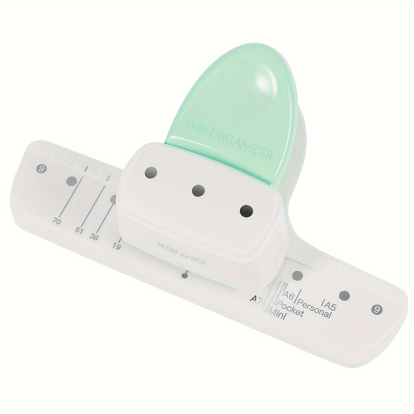 1pc Green 3-Hole Paper Punch,  - Paper Punch 3 Hole reseña y precio