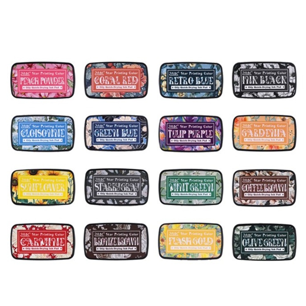 New Colorful Ink Pad Easy to U - Self Inking Stamp reseña y precio