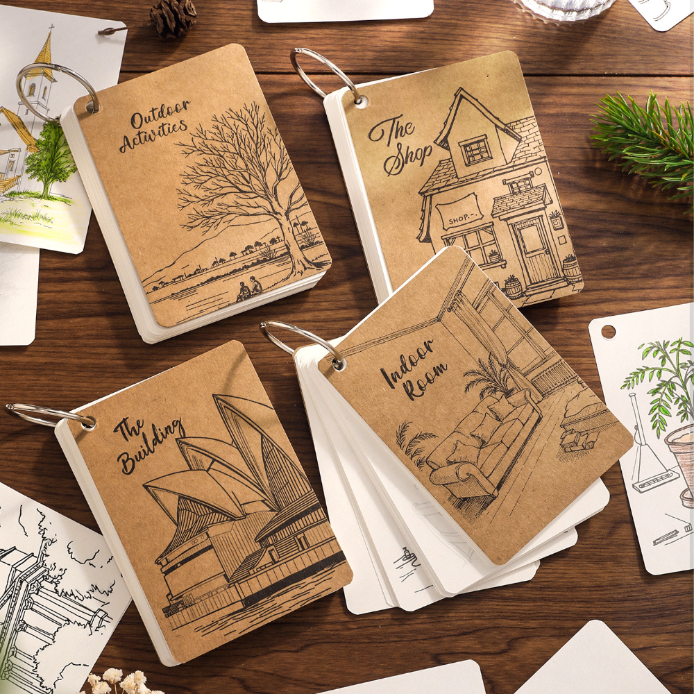 Coloring Book Portable Loose L - Art Sketchbook Ring reseña y precio