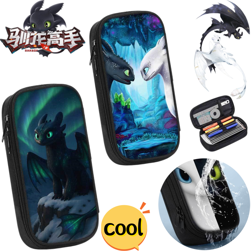 How to Train Your Dragon Tooth - Pencil Case Large reseña y precio