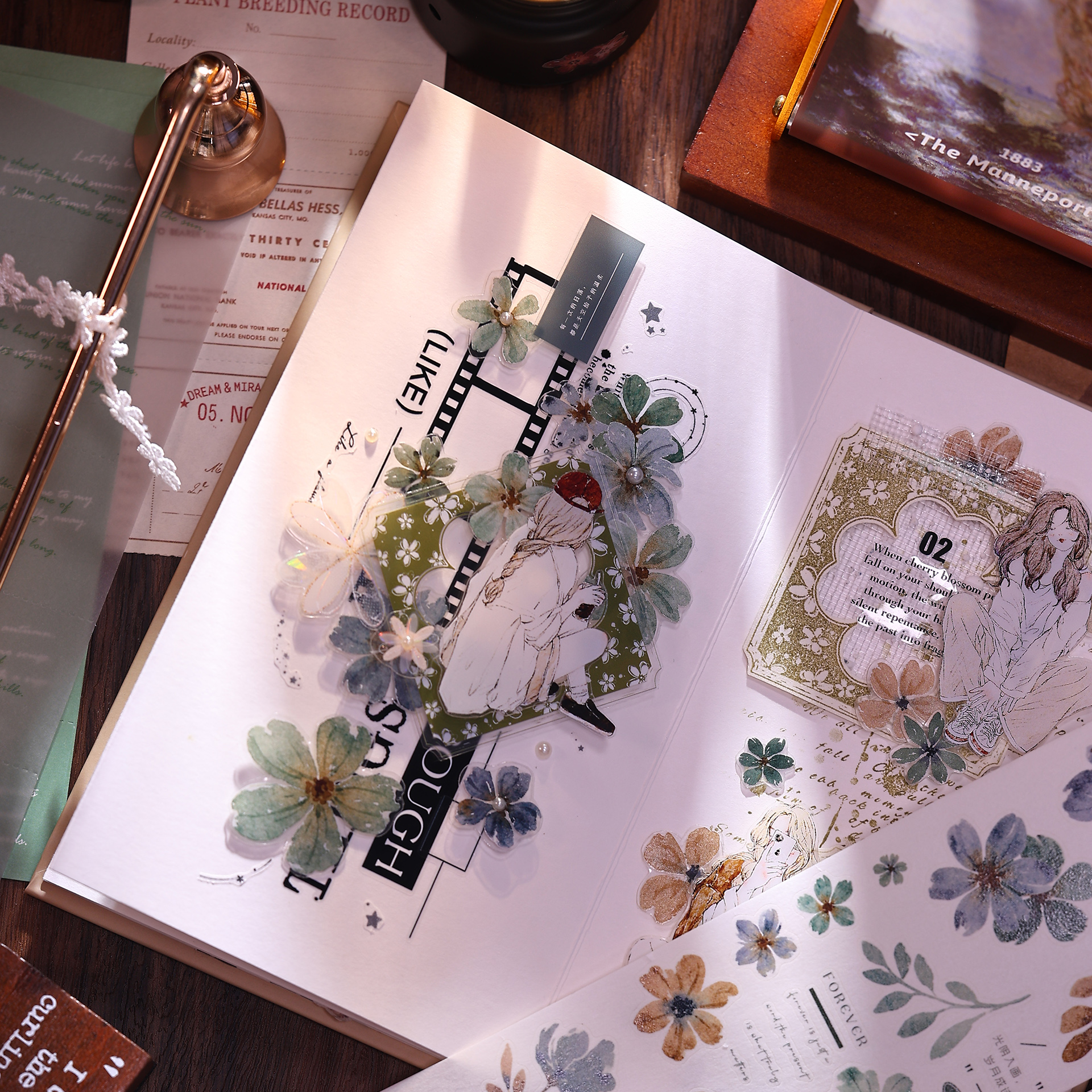 XiaoBaiJia Studio Vintage Yell - Washi Tape Set reseña y precio