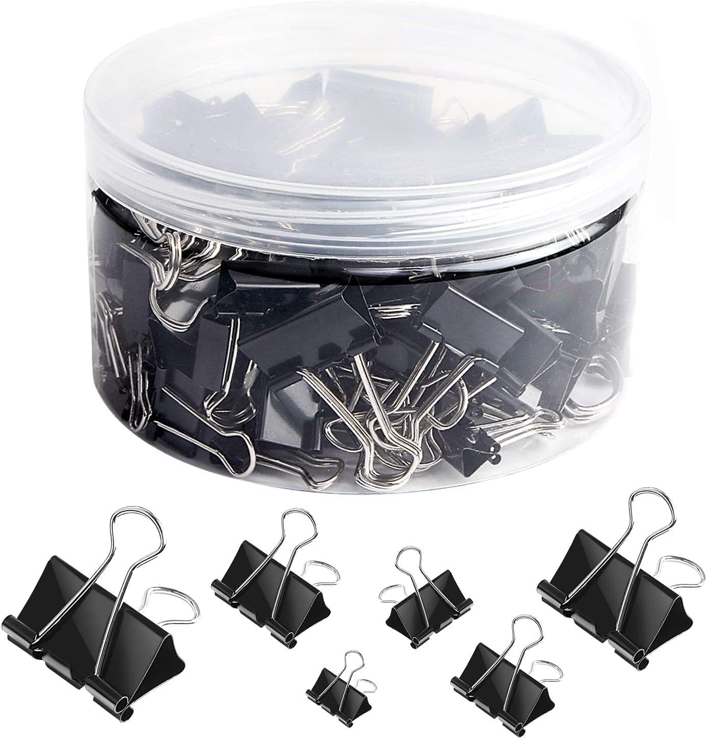 110 PCS Binder Clips Assorted  - Binder Clip Assorted reseña y precio