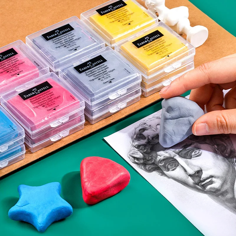 Faber-Castell 2pcs Drawing Art - Rubber Eraser Kneaded reseña y precio