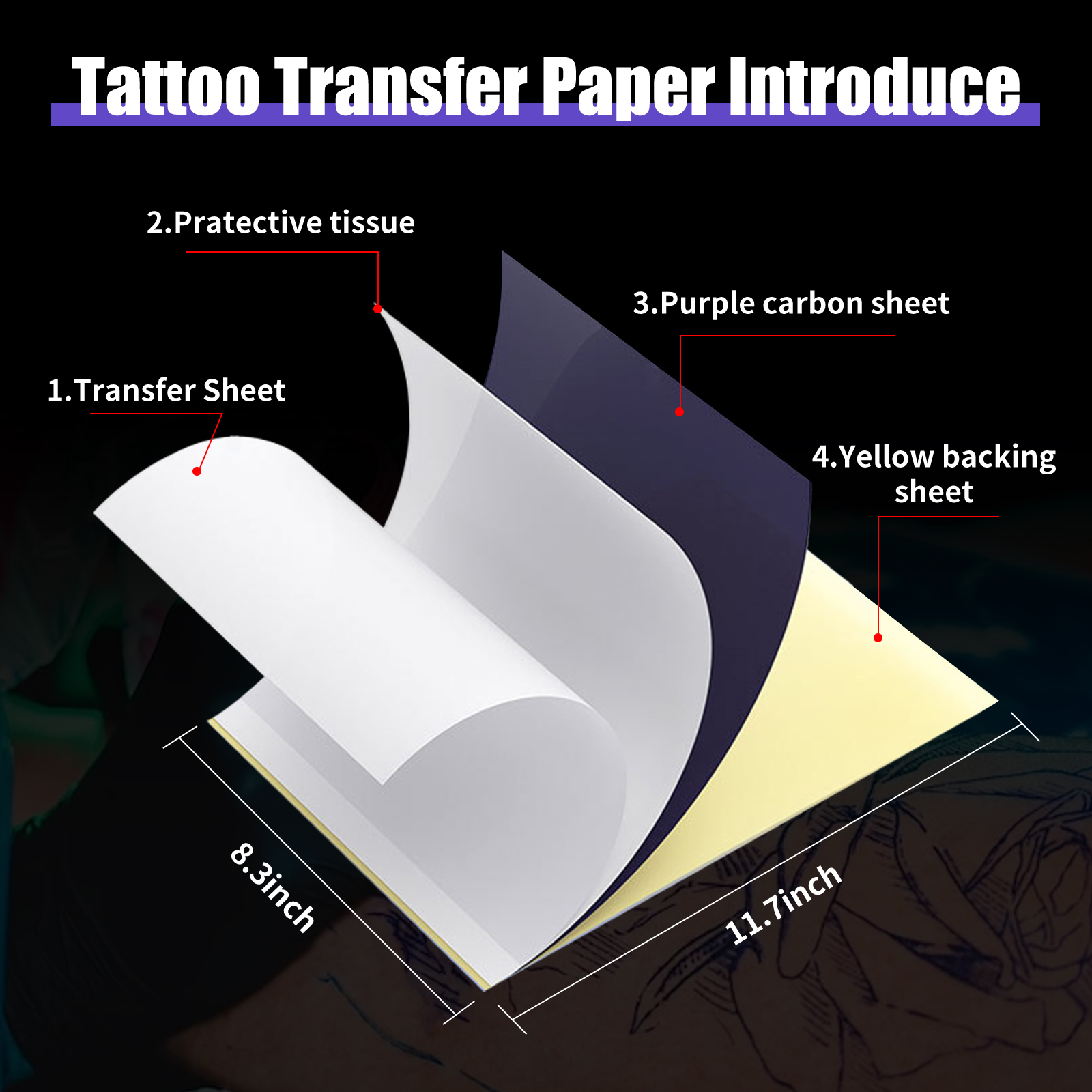 DQFART 10/50/30/100 Sheets A4  - Carbon Copy Book reseña y precio
