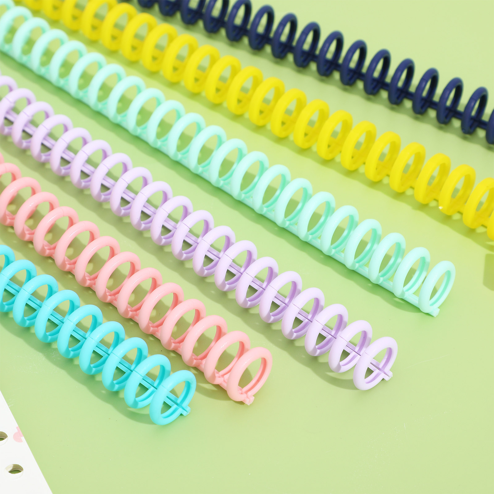 12Pcs Binding Spine Plastic Ri - Binding Comb Plastic reseña y precio