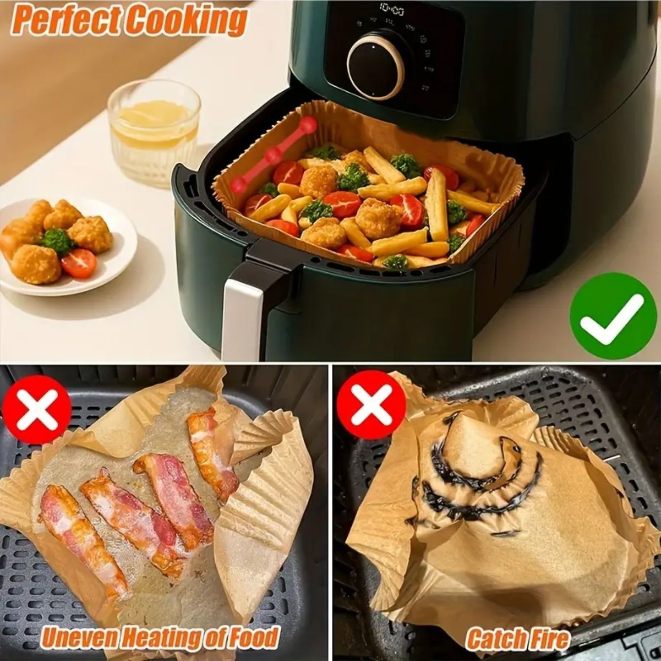 1/2sets Silicone Air Fryer Mag - Paperclip Magnetic Set reseña y precio